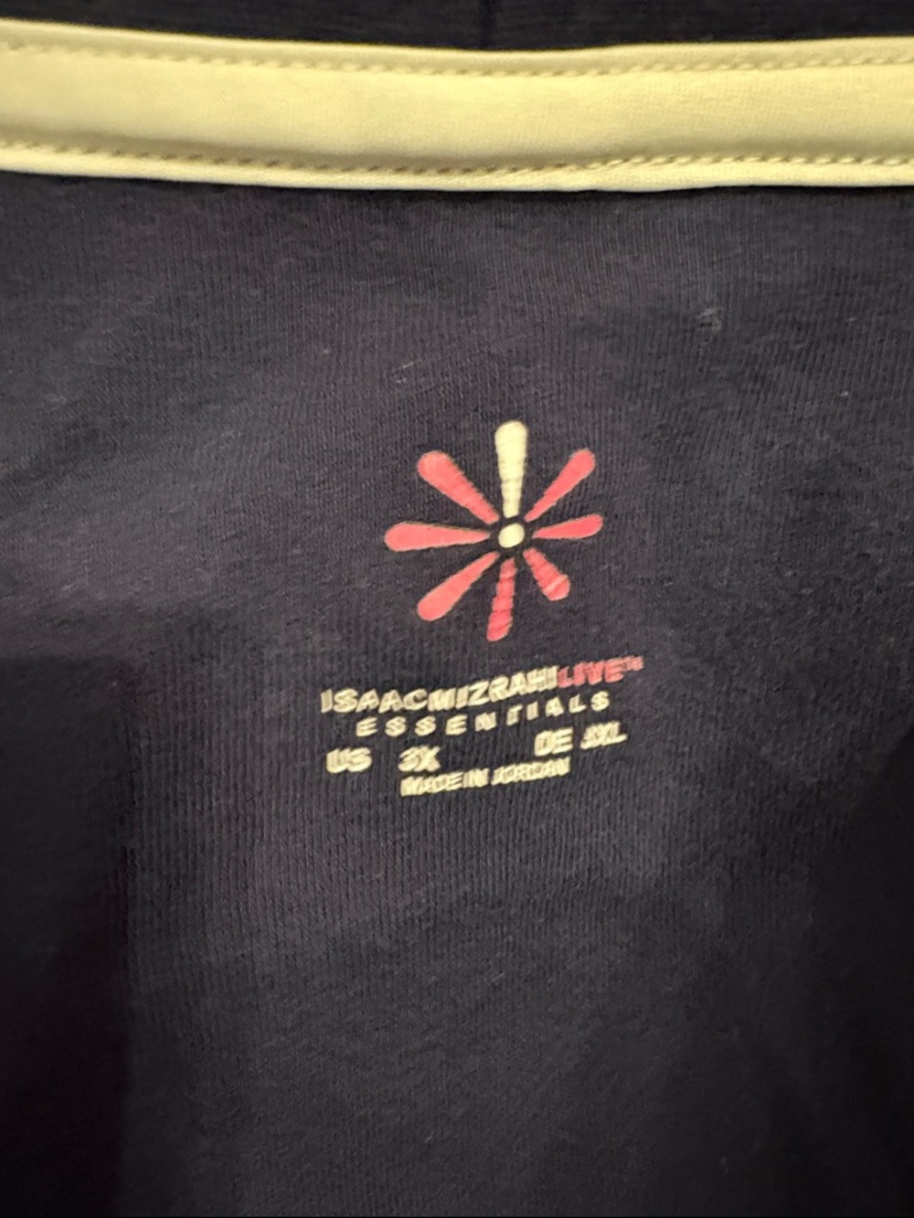 Isaac Mizrahi Navy Blue Open-Front Cardigan - Picture 2 of 6